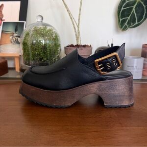 Charlotte Stone - Carlos Slingback Clog in Black size 6